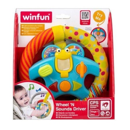 Winfun-Volante Sonidos Bebe +3M