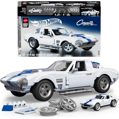 Hot Wheels Brick Shop Corvette Grand Spo
