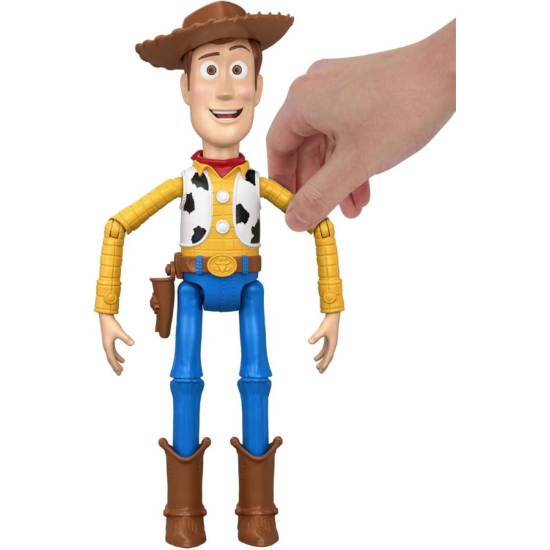 Figura Deluxe Woody corredor parlanchin