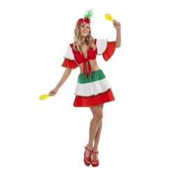 Disfraz Rumbera Sexy Talla M-l