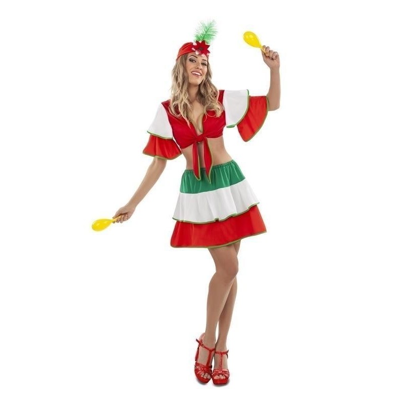 Disfraz Rumbera Sexy Talla M-l