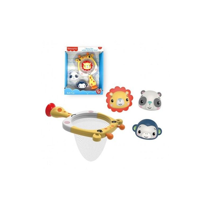 Fisher Price: Canasta De Baño Con 3 Pelo