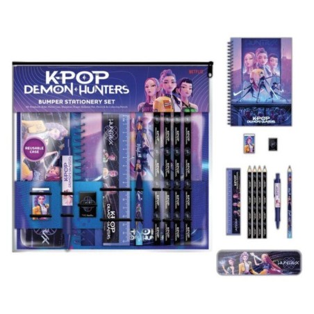 K-Pop Demon Hunters Set de Papelería Del
