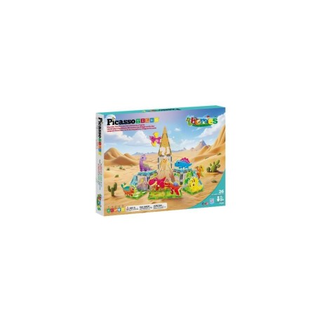 Picasso Tiles Bloques Magneticos Dinosau