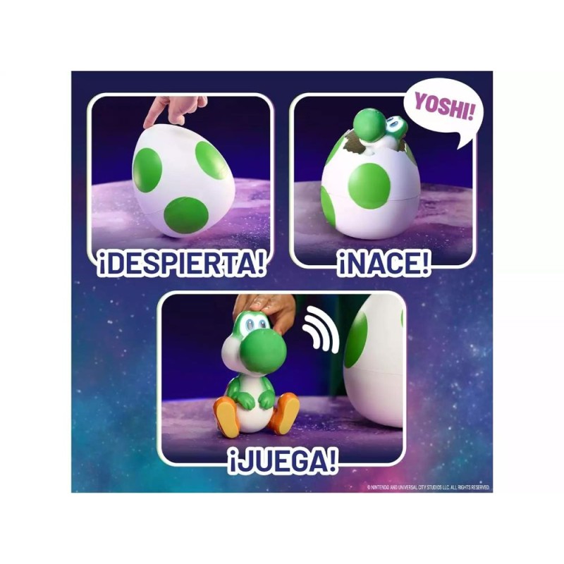 Hatchin Yoshi Mascota Interactiva Mario
