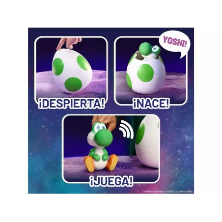 Hatchin Yoshi Mascota Interactiva Mario