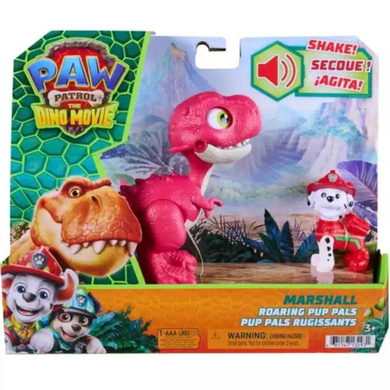 PAW Dino Rugiente + Figura Marshall