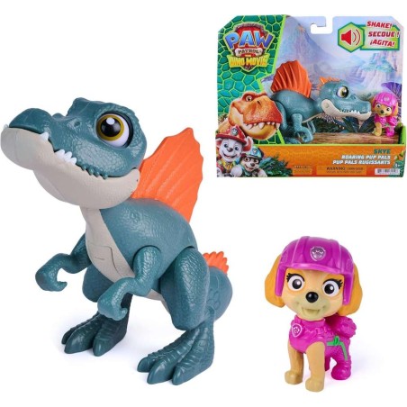PAW Dino Rugiente + Figura Skye