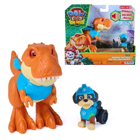 PAW Dino Rugiente + Figura Rex