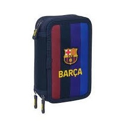 F.C. Barcelona Plumier Triple 37 Piezas