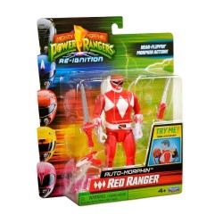 Figura transformable Power Rangers Rojo 