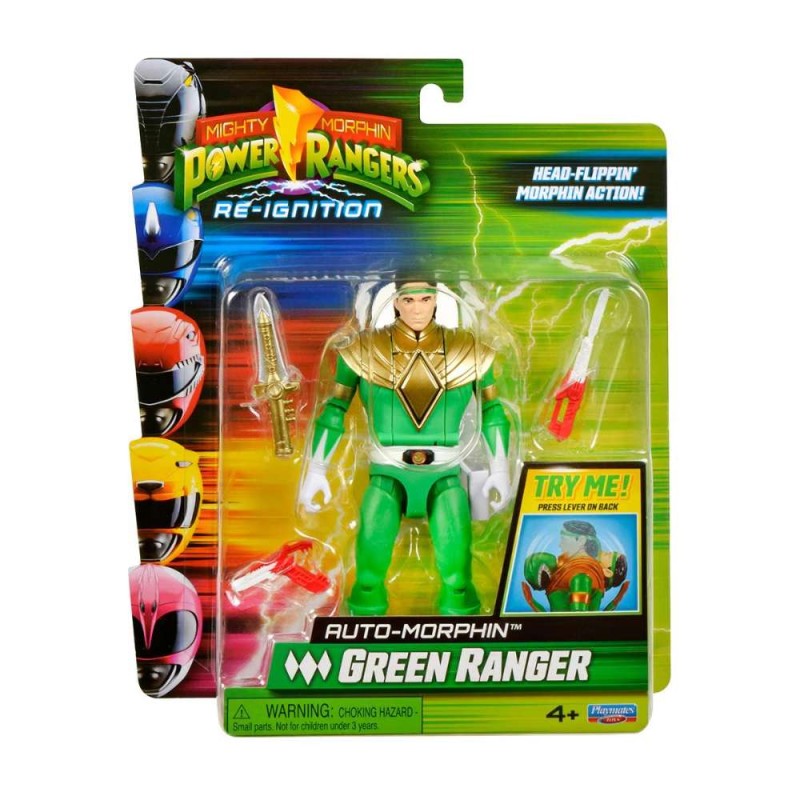 Figura transformable Power Rangers Verde