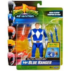 Figura transformable Power Rangers Azul 