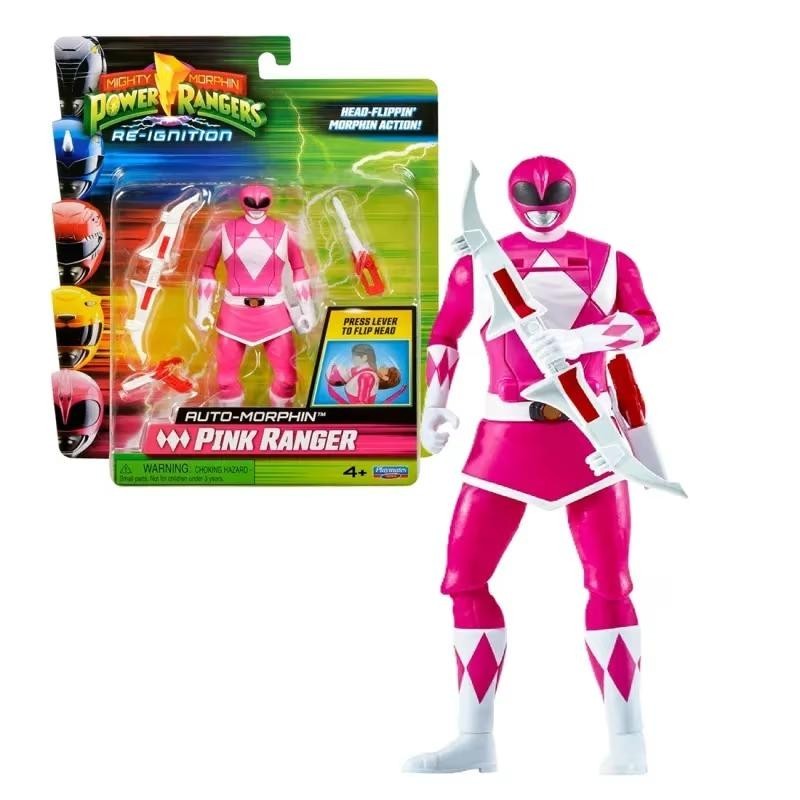 Figura transformable Power Rangers Rosa 