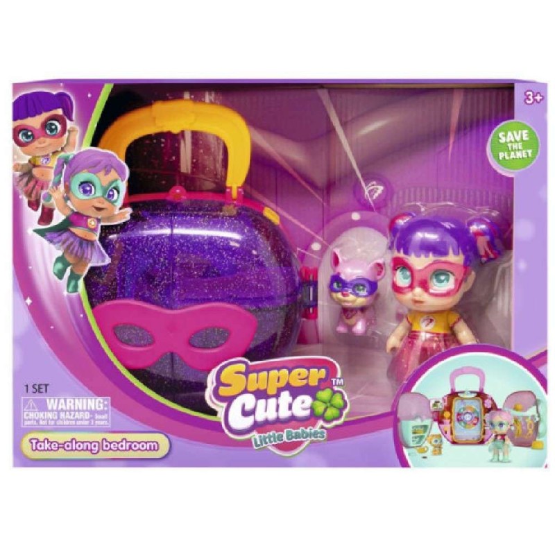 SUPER CUTE MINI TAKE ALONG BEDROOM SISI