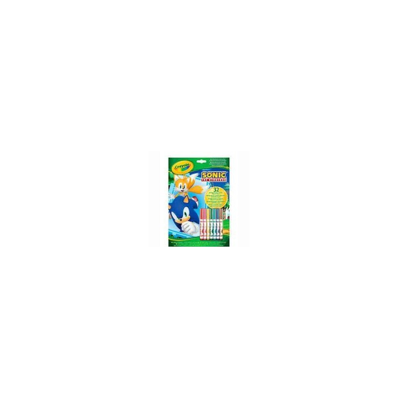 Libro Actividades Y Colorear Sonic Con 7