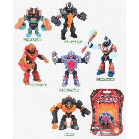 GORMITI S2 - BLISTER FIGURAS 8 CM - 12 M