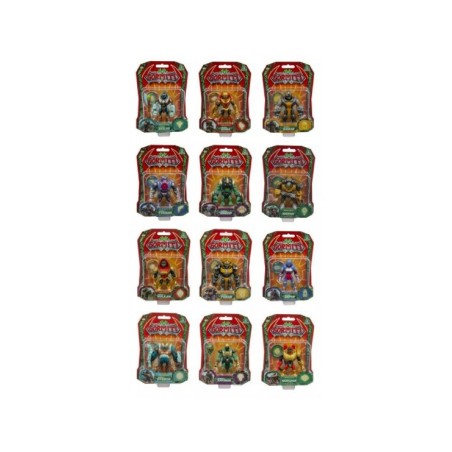 GORMITI S2 - BLISTER FIGURAS 8 CM - 12 M