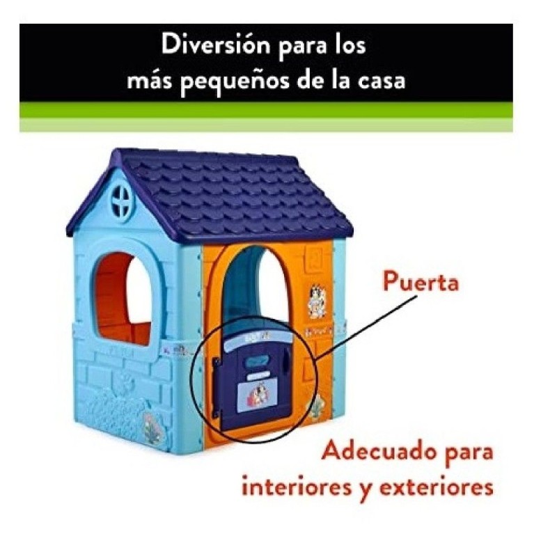 CASA FANTASY HOUSE BLUEY CASITA JARDIN