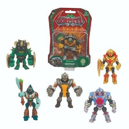 GORMITI S2 - BLISTER FIGURAS 8 CM  - WAV