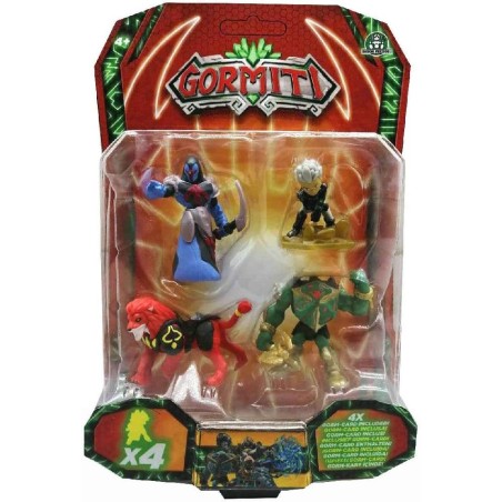 GORMITI S2 - BLISTER 4 FIGURAS 5 CM - WA