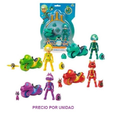 PETMOBIL CON FIGURA PETRONIX SURTIDA