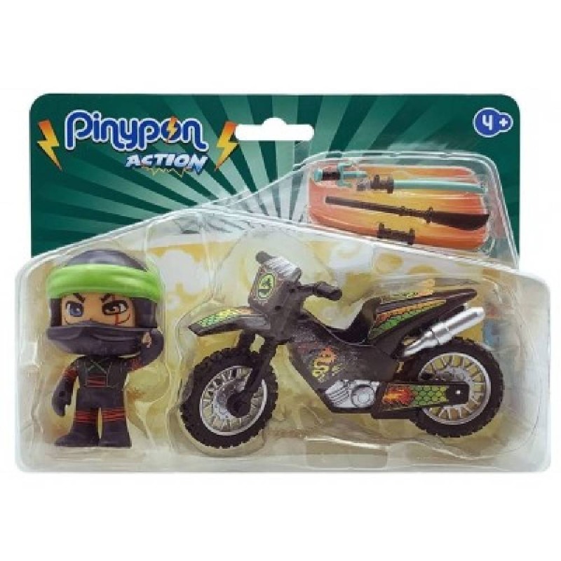 PINYPON ACTION, NINJA CON MOTO