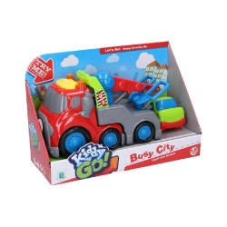 CAMION GRUA INFANTIL LUZ Y SONIDO