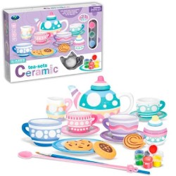 PACK CERAMICA TE PARA PINTAR 21 PIEZAS