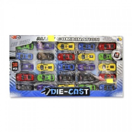 CAJA 30 COCHES DIE-CAST