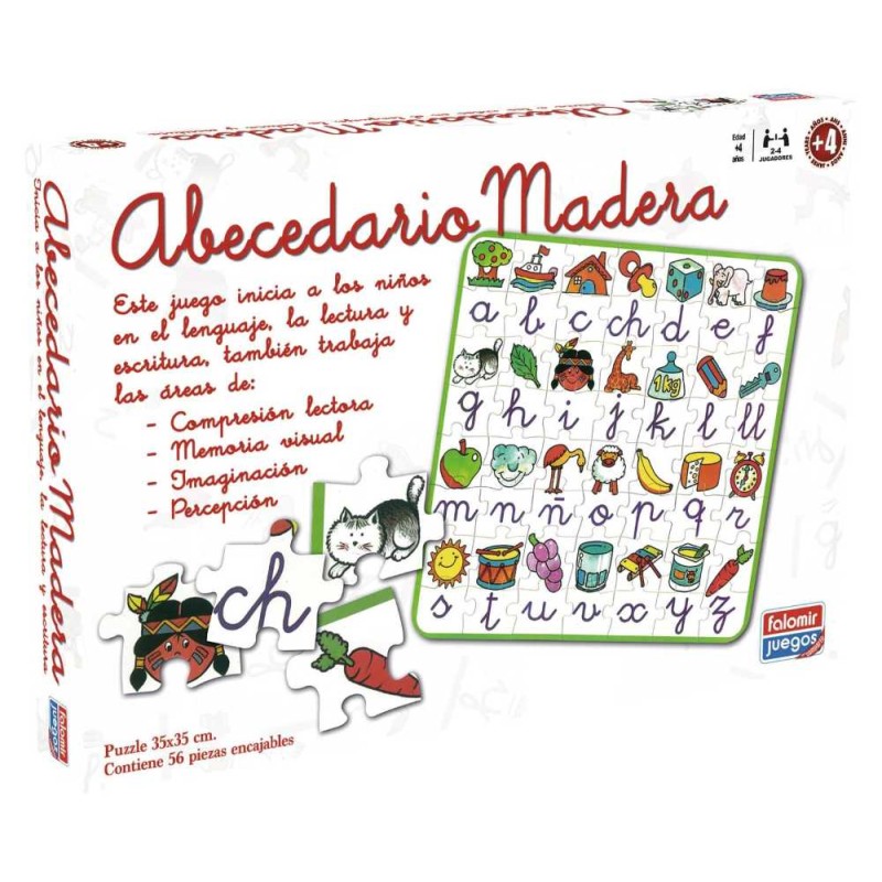 ABECEDARIO PUZZLE MADERA EDUCATIVO