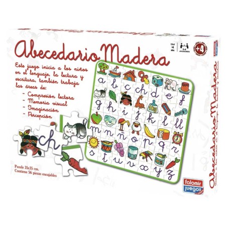 ABECEDARIO PUZZLE MADERA EDUCATIVO