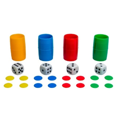 ACCESORIOS PARCHIS XXL 4 JUGADORES