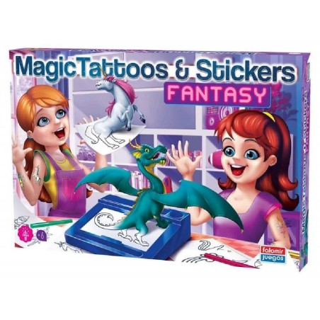 MIS TATUAJES Y PEGATINAS FANTASIA