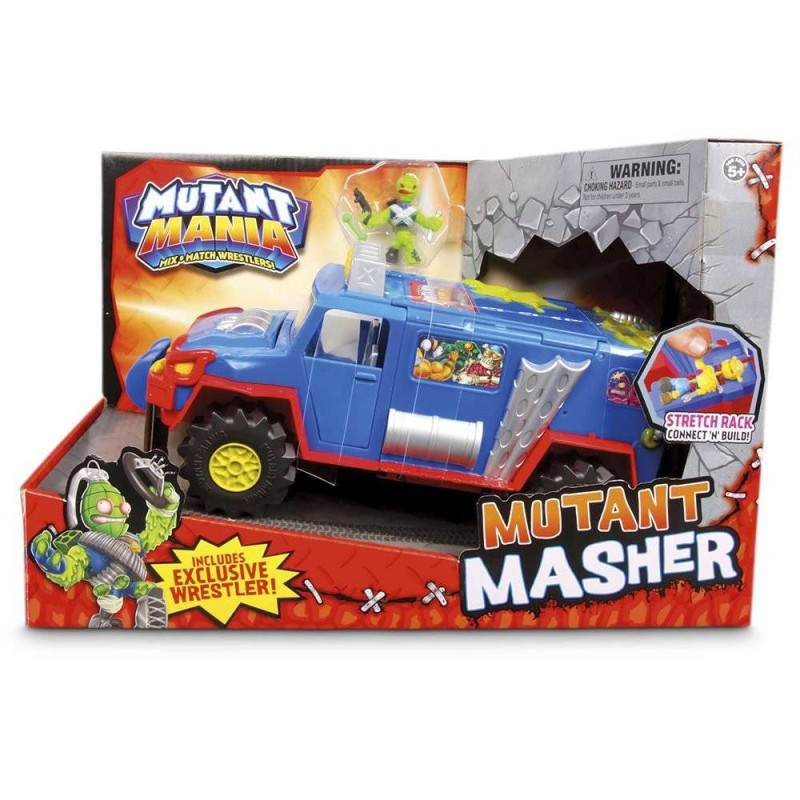 MUTANT MANIA - SET CON CAMIÓN Y FIGURA
