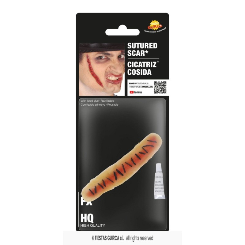 CICATRIZ SUTURA LATEX CON ADHESIVO