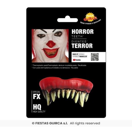 DIENTES IT MONSTRUO CON TERMOPLASTICA
