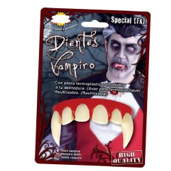 DIENTES VAMPIRO CON TERMOPLASTICA