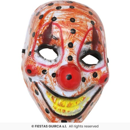 MASCARA PAYASO PVC