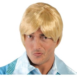 PELUCA HOMBRE RUBIA(ENVASE CAJA)