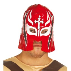 MASCARA LUCHA ROJA