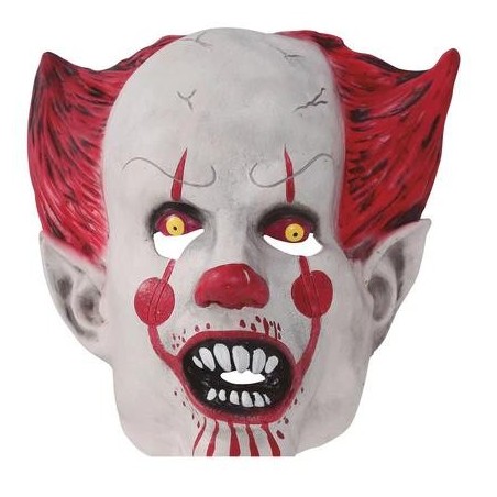 MASCARA PAYASO ASESINO IT LATEX