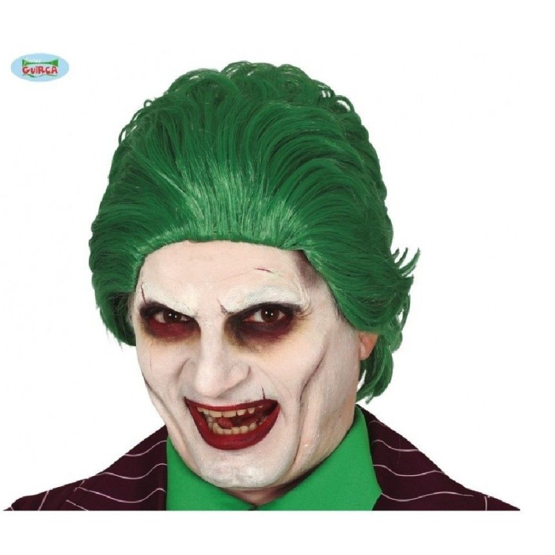 PELUCA BUFON JOKER VERDE
