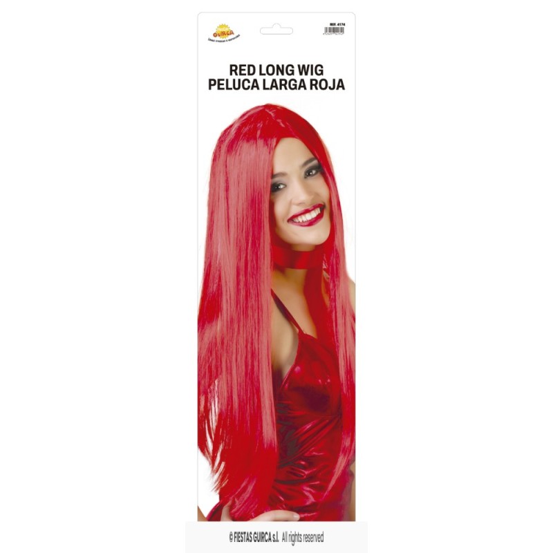 PELUCA MELENAS ROJA