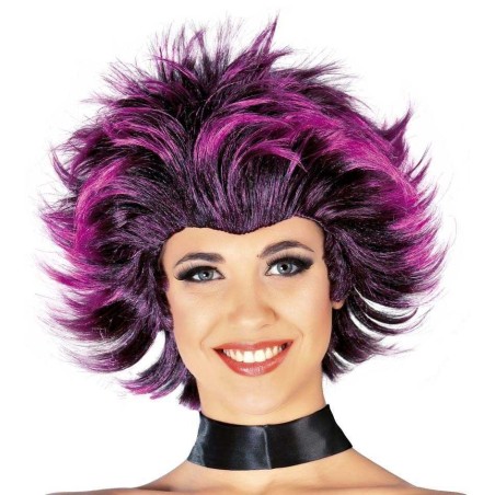 PELUCA MECHAS LILAS