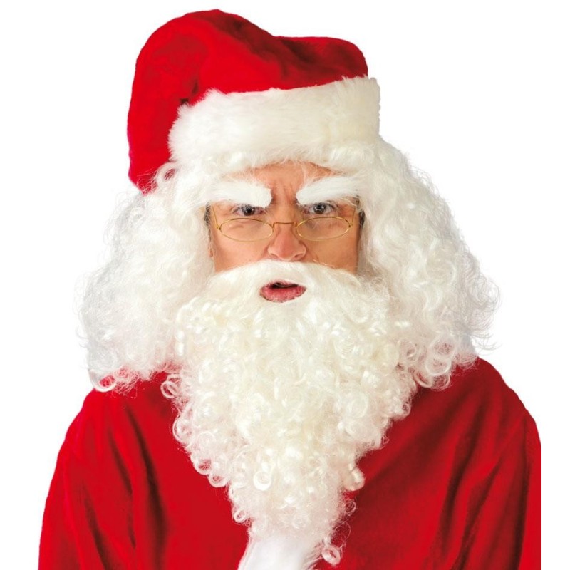PELUCA Y BARBA PAPA NOEL
