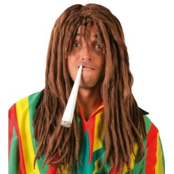 PELUCA RASTA MARRON