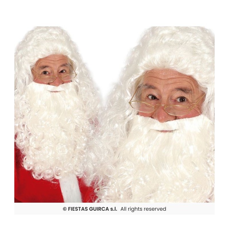 PELUCA Y BARBA PAPA NOEL