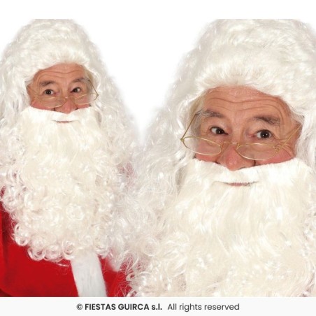 PELUCA Y BARBA PAPA NOEL