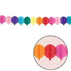 GUIRNALDA FANTASIA GLOBOS 21CM X3M